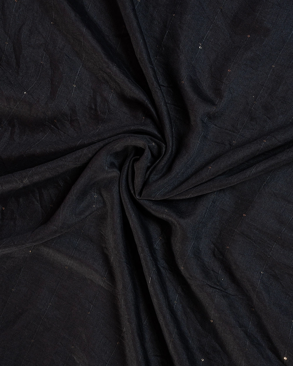 Elegant Charcoal Grey Floral Printed Chudi Material