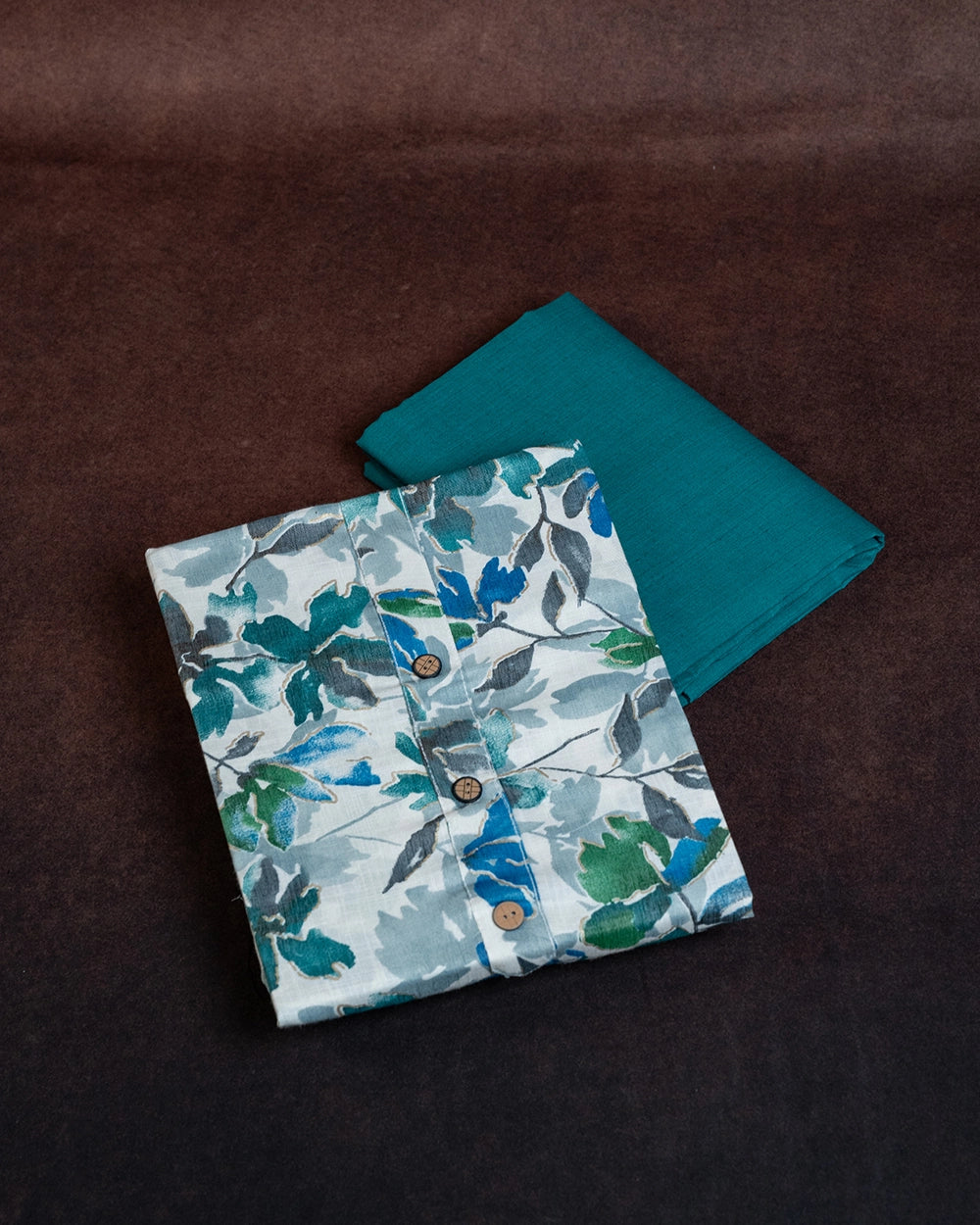 Elegant Floral Printed Chudi Material