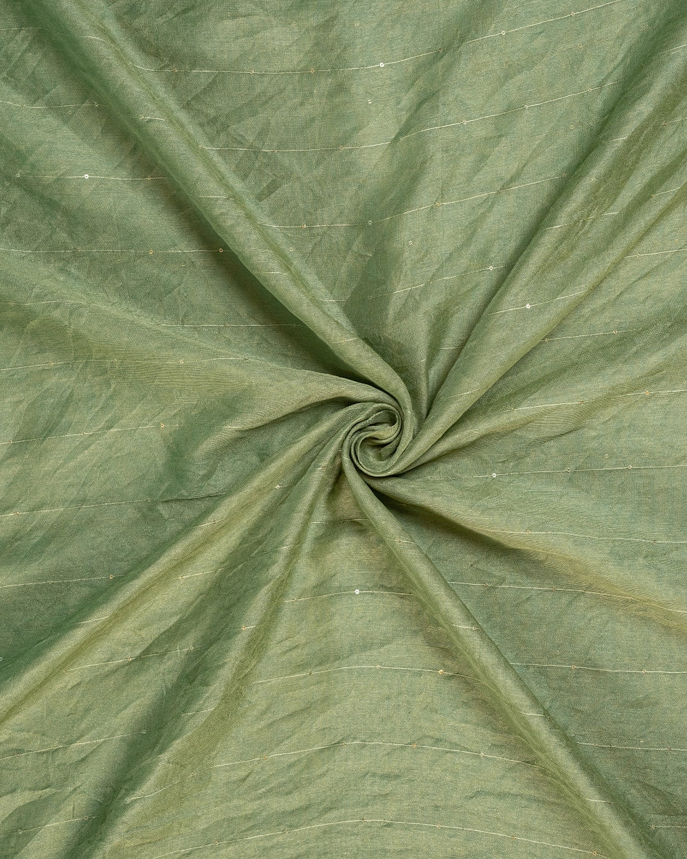 Black & Olive Green Printed Chudi Material