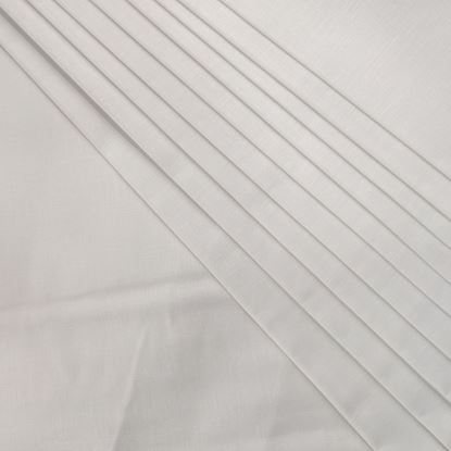 Picture of Ruby Mens Plain Unstitched Shirtings Fabric (White, 1.60 Meters)